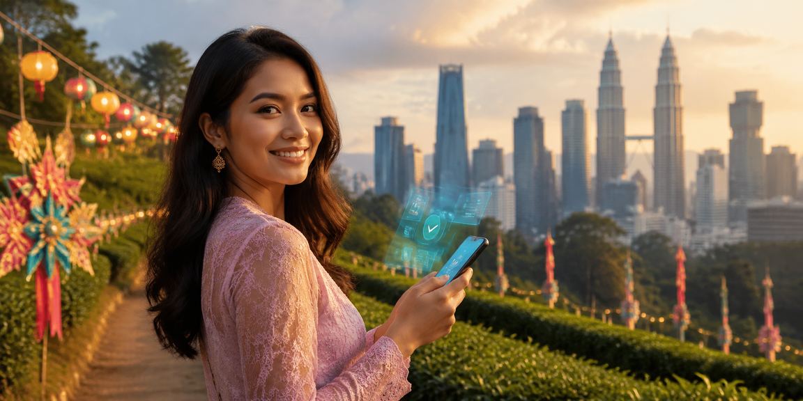 Pemain Kuala Lumpur bermain kasino dalam talian bergaya Melayu melalui telefon pintar